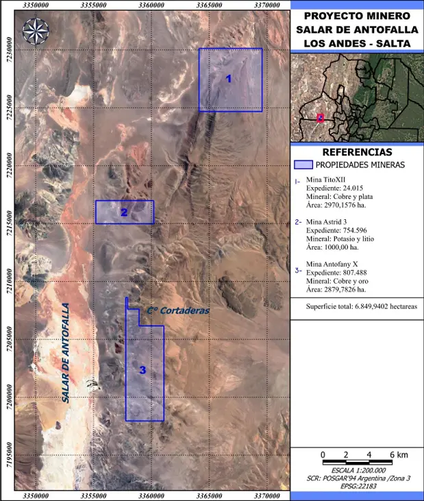 Salar de Antofalla Project
