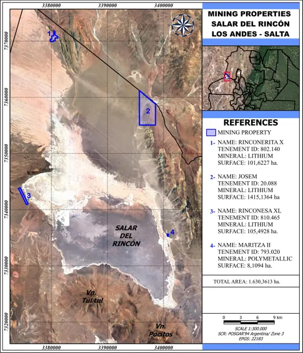 Salar del Rincón Project